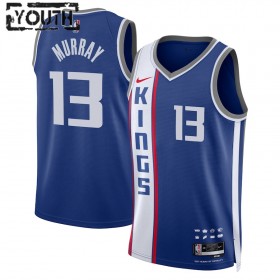 Camiseta Niños NBA Sacramento Kings Keegan Murray 2023-24 Nike City Edition Azul Swingman